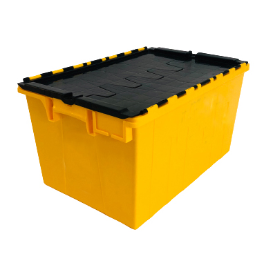 Buy Industrial Small Plastic Containers Stackable Plastic Moving Containers  For Sale from Xiamen Haosen Plastic Products Co., Ltd., China